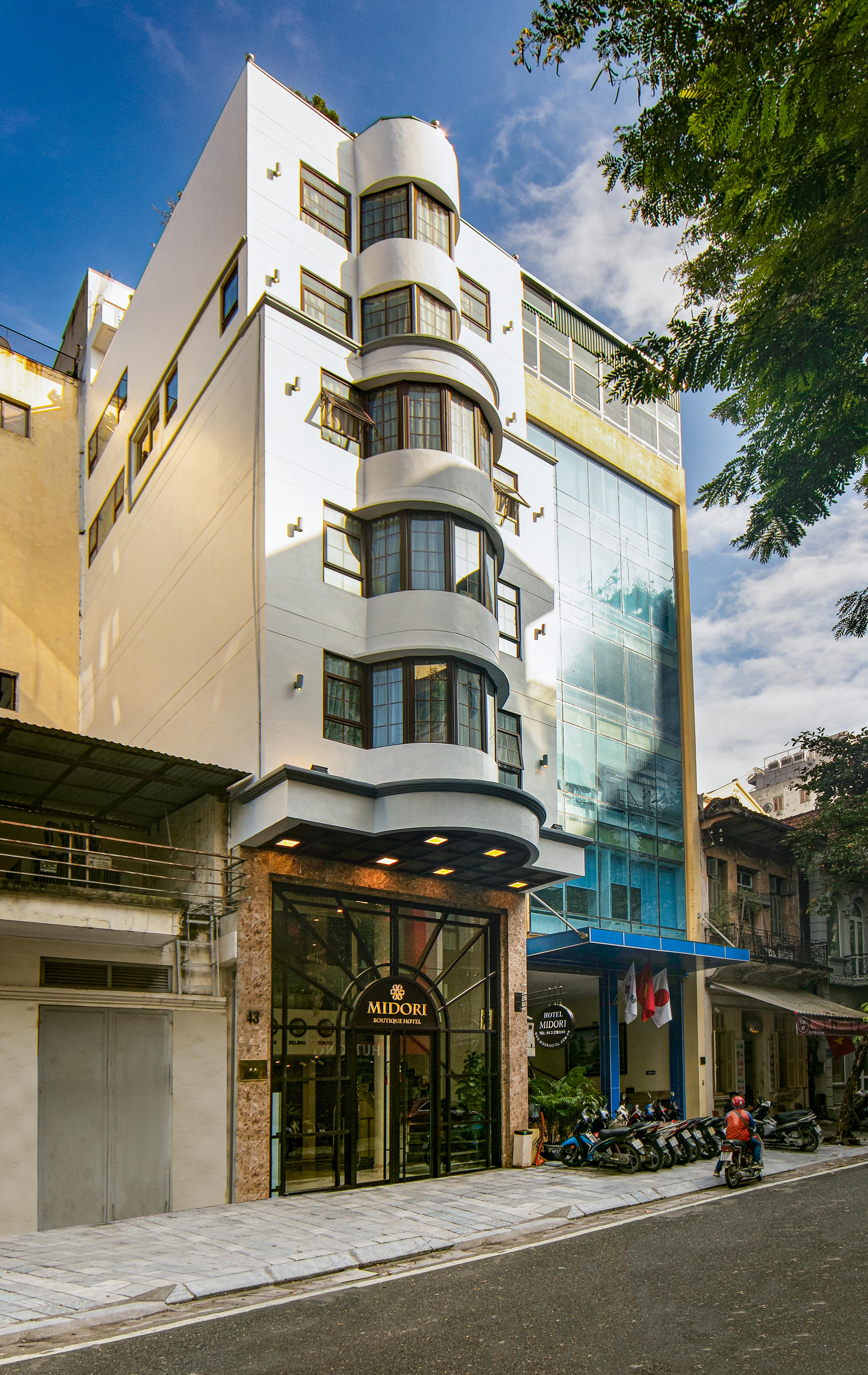 Midori Boutique Hotel Hanói Exterior foto