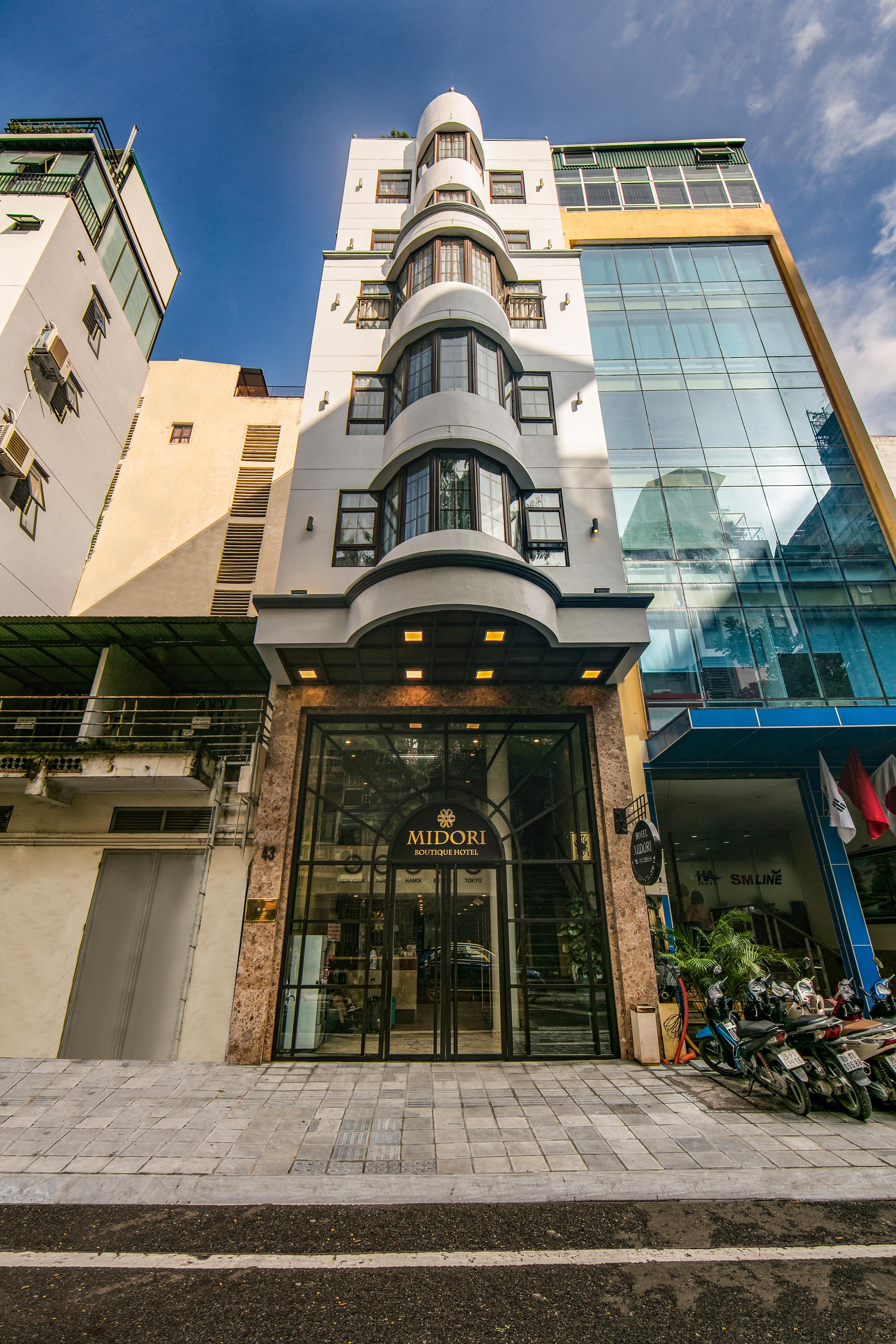 Midori Boutique Hotel Hanói Exterior foto